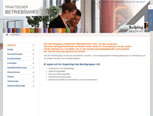 Tablet Screenshot of praktischer-betriebswirt.de